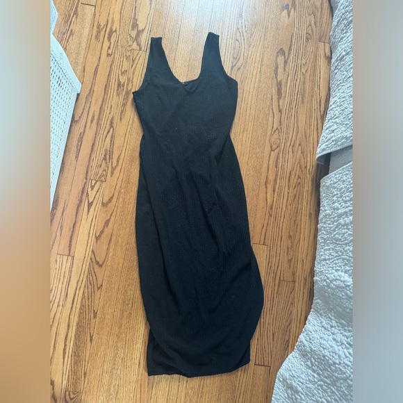 AQUA BLACK DRESS - Picture 1 of 1